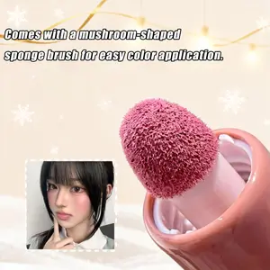 This liquid blush comes with a built in brush applicator. It doesn't clump or cake, has long-lasting wear, and gives a natural, healthy glow. It's easy to apply, doesn't make your hands dirty, and has a natural, sheer, and lightweight feel. Natural Finish