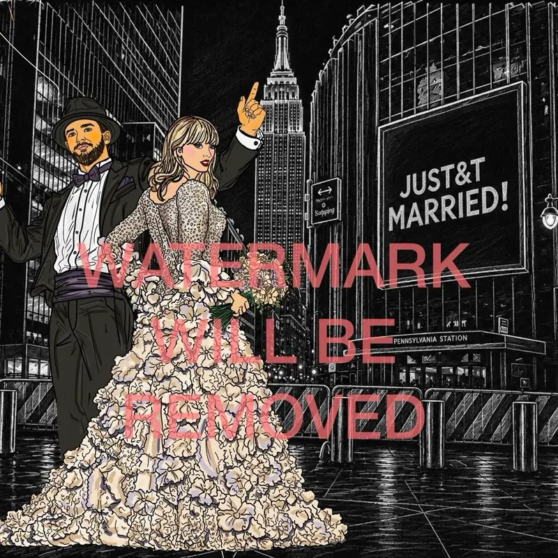 Just Married– Limited Edition 11×14 Collectible Art Print