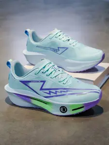 High Elastic Carbon Board Running Shoes, Ultra-Light Breathable Flyknit Sports Shoes, Soft Shock Absorption Marathon Running Shoes, Couples' Edition, Cushioned Running Shoes