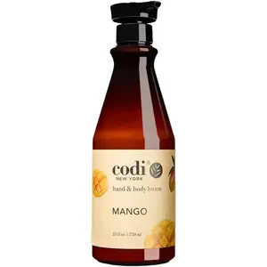Codi New York Mango Hand & Body Moisturizer Lotion, 750ml (25fl oz) - Hydrating, Smooth Body Care Formula with Delightful Mango Scent for Daily Moisture Boosting