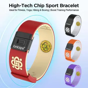 Relieve body soreness and stress, ease anxiety, improve sleep quality, boost energy and adjust physical condition. Stylish and practical quantum holographic health bracelet, unisex, suitable for daily leisure, sports and outdoor wear.