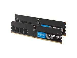 Crucial 64GB (2 x 32GB) 288-Pin PC RAM DDR5 6400 (PC5 51200) Desktop Memory Model CT2K32G64C52CU5