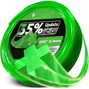 String Trimmer Line, 0.095'' x 0.5lbs  Weed Eater String, Trimmer Lines Fit  Standard Models