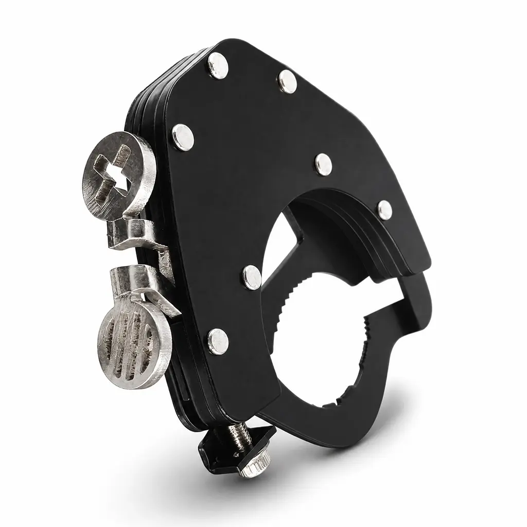 Universal Motorcycle & Motorbike Handlebar Mount Throttle Lock, Handlebar Grip Clamp for Wrist Fatigue Relief, Steady Speed Maintenance During Long-Distance Highway Rides