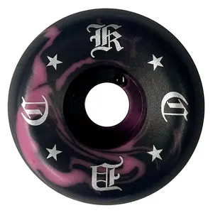 KCDC x Spitfire F4 99a Wheels Conical Full Black/Pink Swirl 55mm