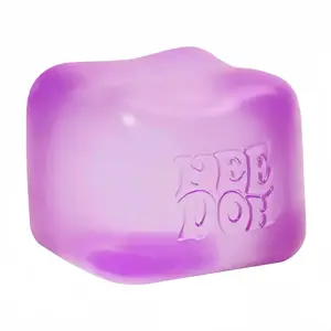 Stress Cube for Kid & Adults, Gel Filled Squishy Toys for Kids Stress Relief - High Density Squeeze Balls for Students Calming - Fidget Squishy Toys for Anxiety Relief