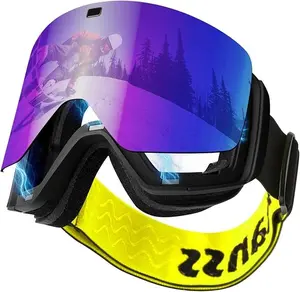 OTG Ski Goggles - Snowboard Goggles Over Glasses for Men, Women & Youth
