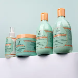 Nature Spell Growth Complex Haircare Set (4 Products) Shampoo + Conditioner + Hair Mask + Hair Oil