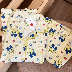 Tamagoko Mamiji Women's Long-Sleeved Pajamas Korean Style Cute Big Mouth Design Spring Autumn Home Clothes winterSummer Fashion