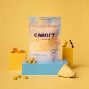 Canary Swift Soother - Pineapple Gummy for Joint Health & Digestion, Vegan Anti-Inflammatory with Bromelain & Turmeric, 60 Gummies