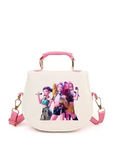 1pc  Ladies' crossbody bag, solid color and clean color handbag, cute print, fashionable and versatile, exquisite and trendy, suitable for students, campus, work, commuting, shopping, dining, ladies' crossbody bag, Crossbody Shoulder Bag