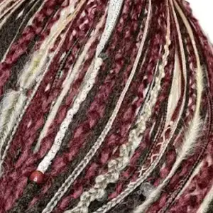 mulberry cider dreadlock Extensions