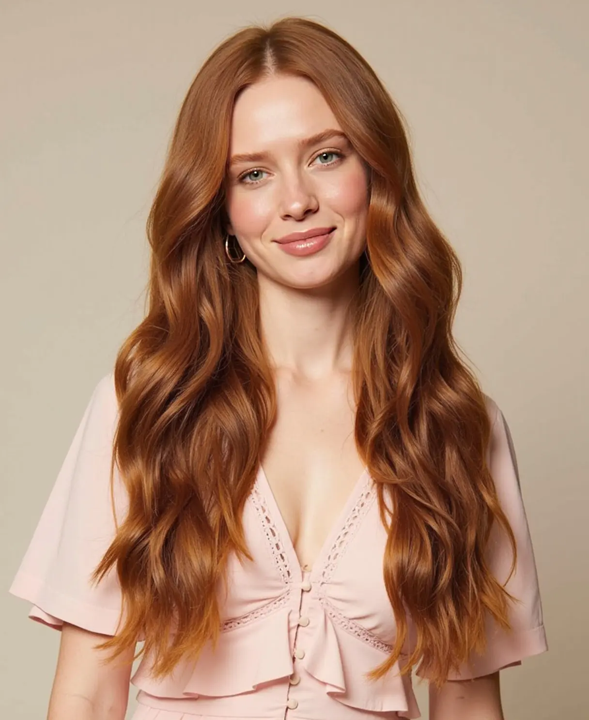clip-in hair extensions copper.