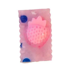 Very Berry Bliss Handmade Goat Milk & Shea Butter Soap - Cute Handcrafted Soap with Natural Ingredients, Yoni Soap Bar for Body Wash