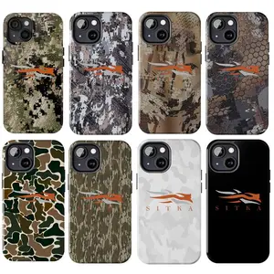 Vintage Sitka Waterfowl Camo Hunting Phone Case Aesthetic For iPhone