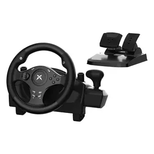 The gaming steering wheel is suitable for multiple platforms Wired Game Controller Game Console Accessories Esports Controller