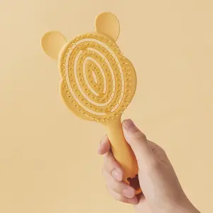 Disney Winnie the Pooh Vent Hair Brush – Elastic Fluffy Volume Comb