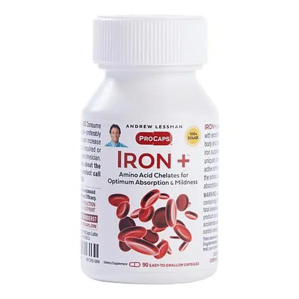 Andrew Lessman Iron Plus - 90 Capsules
