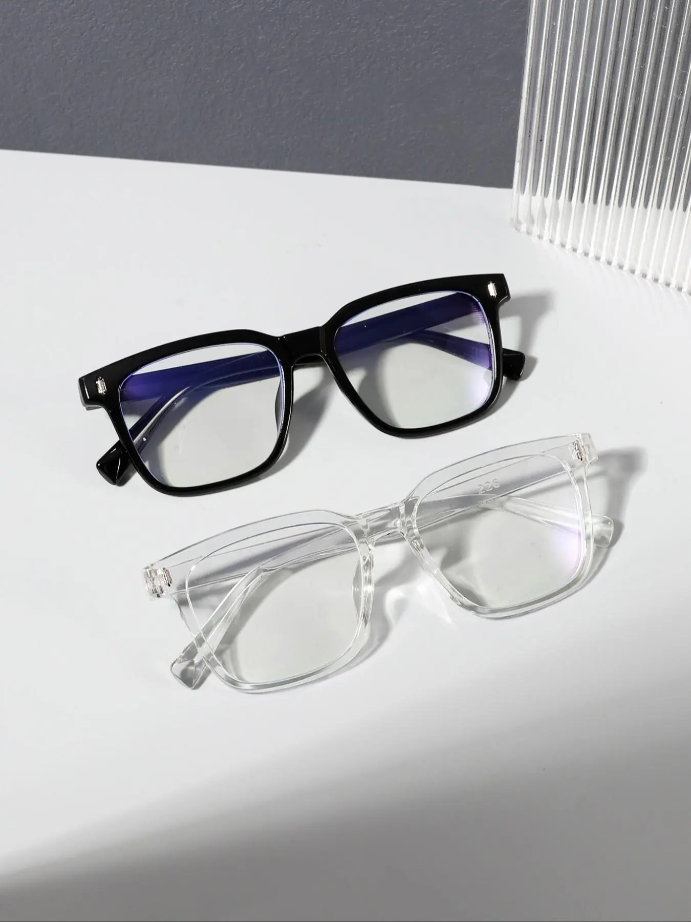 Men's Casual Rectangle Frame Eyeglasses, Basic Fashion Eyeglasses for Work, Daily Clothing Decor, Perfect for Student Daily Use, Square Frame Glasses, Trendy Casual Glasses, Trendy Square Frames, Casual Stylish Glasses, Eyewear