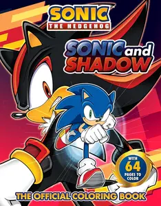 Sonic and Shadow: The Official Coloring Book (Sonic the Hedgehog) Paperback