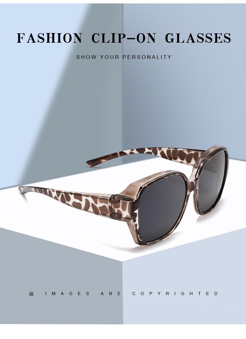 FitOver Sunglasses Unisex Style｜Polarized & UV Protection, Slip On & Cut Glare, Retro Oversized Fits Over Glasses. Secure Comfort Fit, All-Day Protection for Driving, Fishing & Travel & Outdoors & Daily