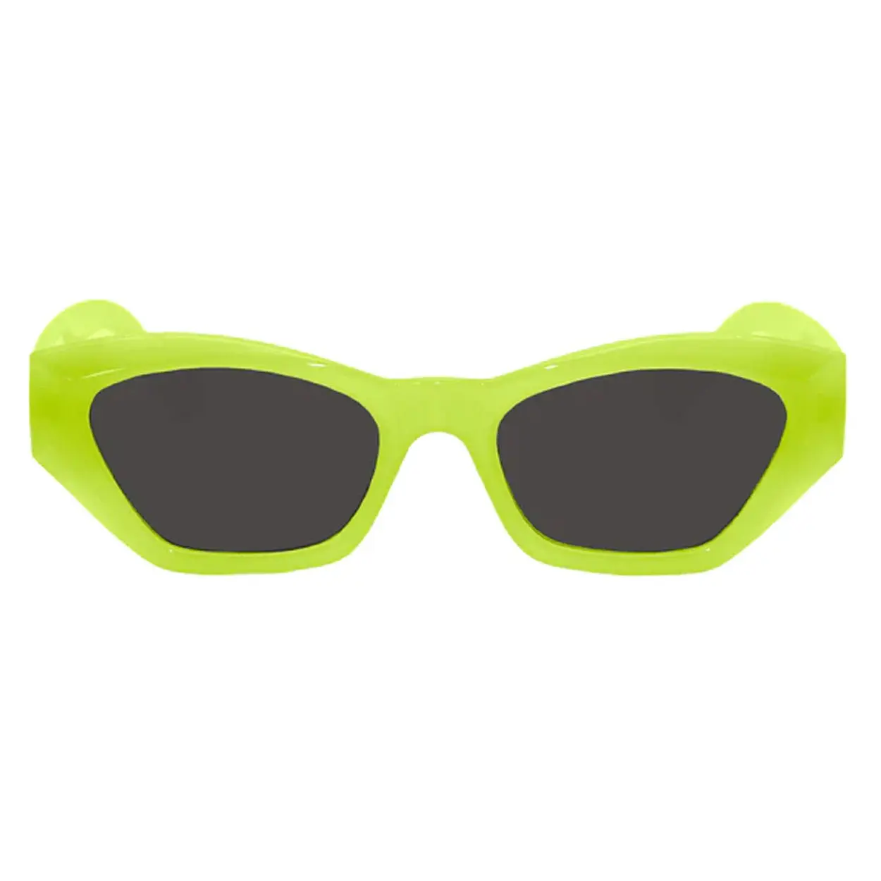 Bright as My Future Neon Sunglasses with Cat-Eye Design and Fun Glow-In-The-Dark Finish Bright as My Future Neon Sunglasses with Cat-Eye Design and Fun Glow-In-The-Dark Finish