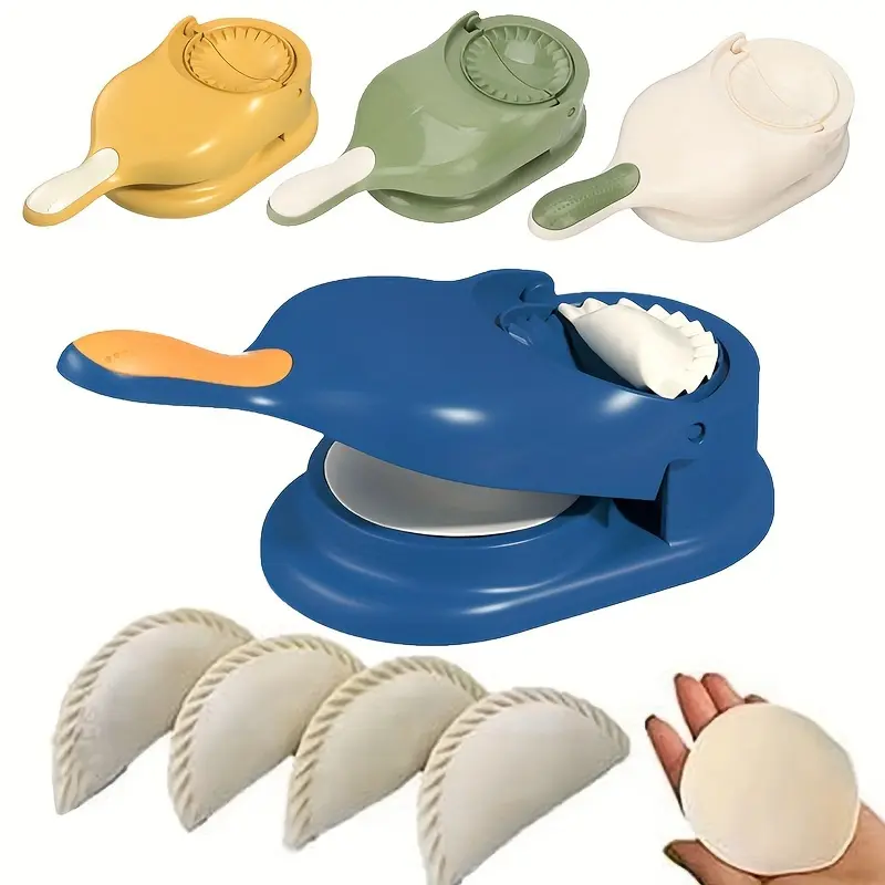 2 in 1 Manual Compact Dumpling Maker, 1 Count Creative DIY Kitchen Tools, Durable Dumpling Maker, Multifunctional Kitchen Utensils, Kitchen Utensils & Gadgets, Durable Kitchenware, Dumpling Press