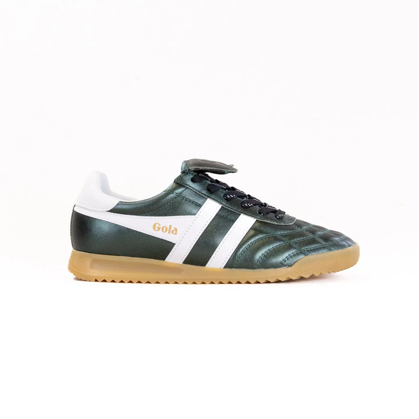 Gola Classics Stadium '86 Sneakers (Women's) - Bottle Green/Off White