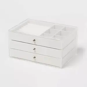 3 Drawer Acrylic Accessory Organizer - Brightroom