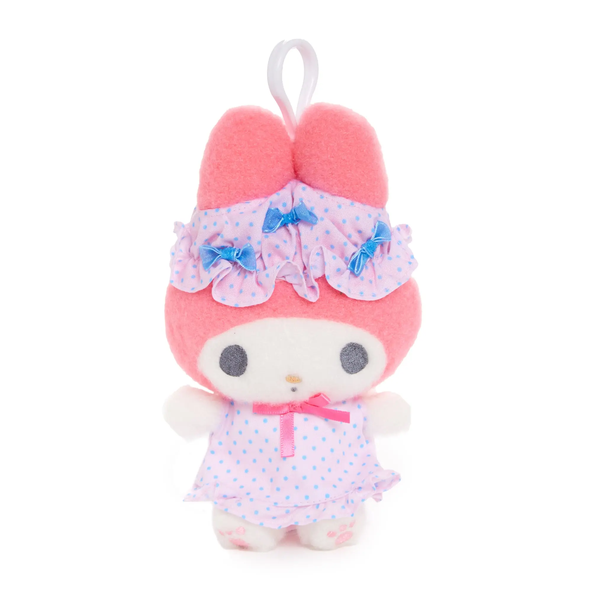 My Melody Plush Mascot Clip (Nightcap Series)