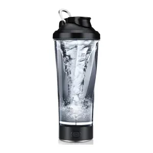 Premium Electric Protein Shaker Bottle, Made with Tritan - BPA Free - 24 oz Vortex Portable Mixer Cup/USB Rechargeable Shaker Cups for Protein Shakes