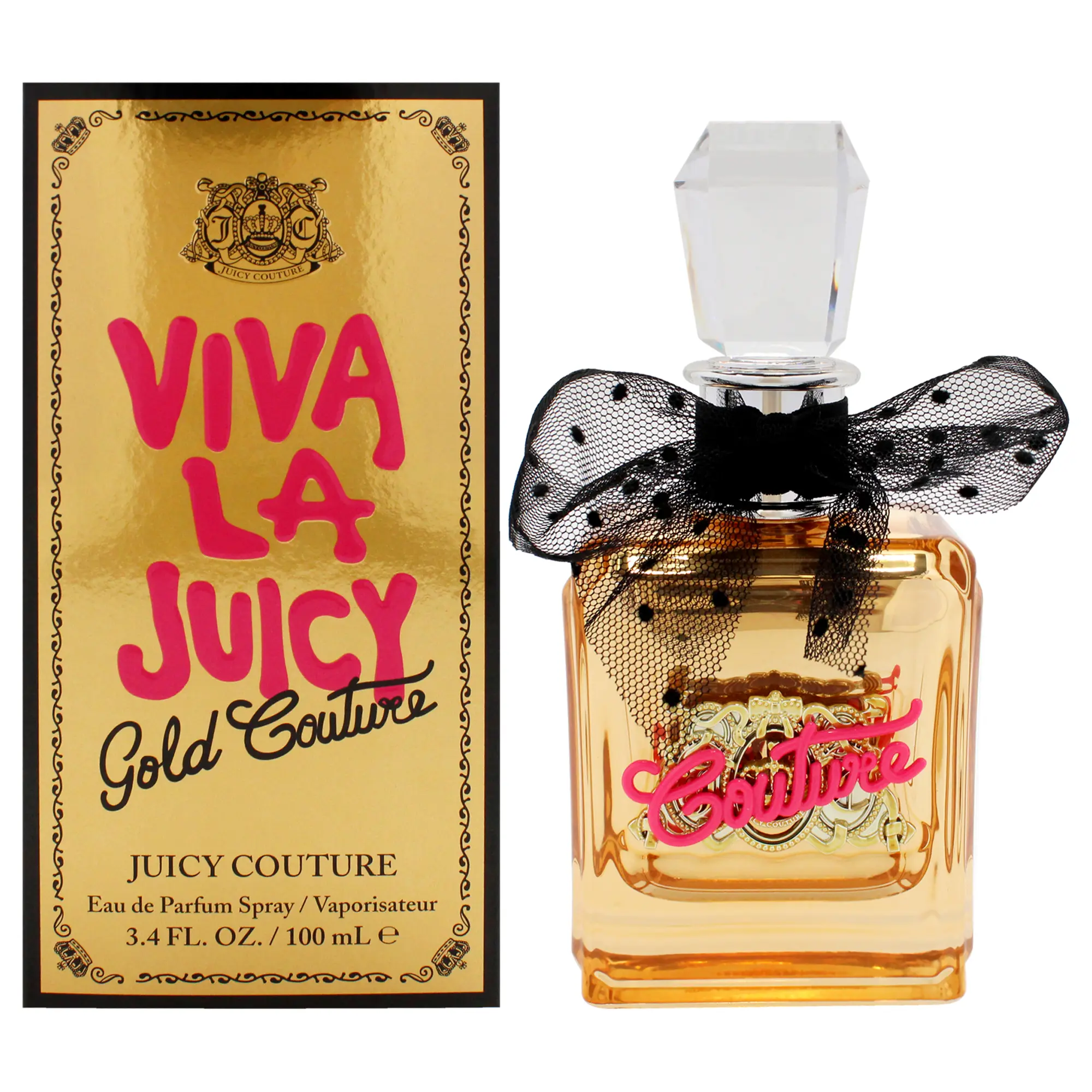 Viva La Juicy Gold Couture by Juicy Couture for Women - 3.4 oz EDP Spray Viva La Juicy Gold Couture by Juicy Couture for Women - 3.4 oz EDP Spray