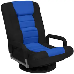 Best Choice Products 360-Degree Swivel Gaming Floor Chair w/ Armrest Handles, Foldable Adjustable Back Best Choice Products 360-Degree Swivel Gaming Floor Chair w/ Armrest Handles, Foldable Adjustable Back