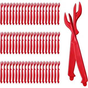 Crab Legs Crackers Picks Tools Set for Lobster Crab Crawfish Prawns Shellfish Easy Opener Seafood Sheller Tools (60)