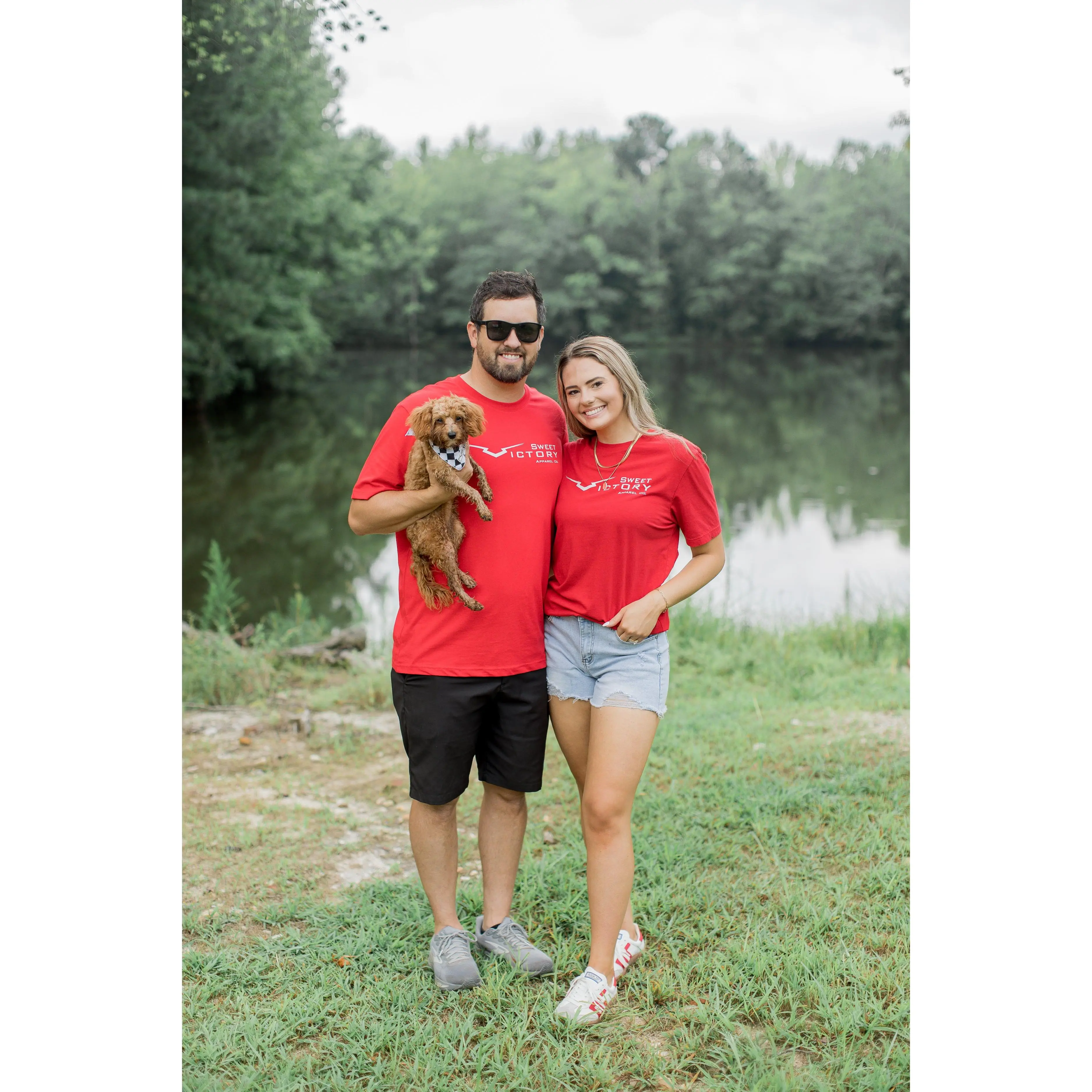 Red Original Triumph Tee