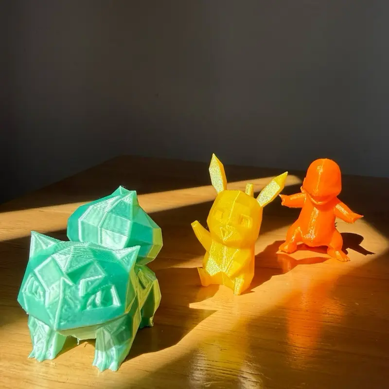 Pokemon Party Favors | Pokemon Decor | Pikachu Charmander Bulbasaur | Kids Birthday Party Favors | Pokemon Cake Toppers