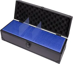 200+ Toploader Storage Box for 3" x 4" 35PT Toploaders 14" x 5" x 4"Waterproof Trading Card Case,Trading Card Storage Box Fit For MTG,Baseball,Sports Card Storage Case,Magnetic Card Holder