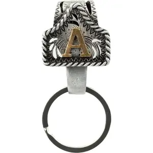 Serelune B Western Cowboy Keychain Holder Clip–Belt Loop Key Holder for Men with Vintage Rodeo Style – Heavy-Duty Metal Key Ring for Ranchers, Truck Drivers, Country Lifestyle, Carry, and Great Gift for Father’s Day,Birthdays & Anniversaries boyfriend