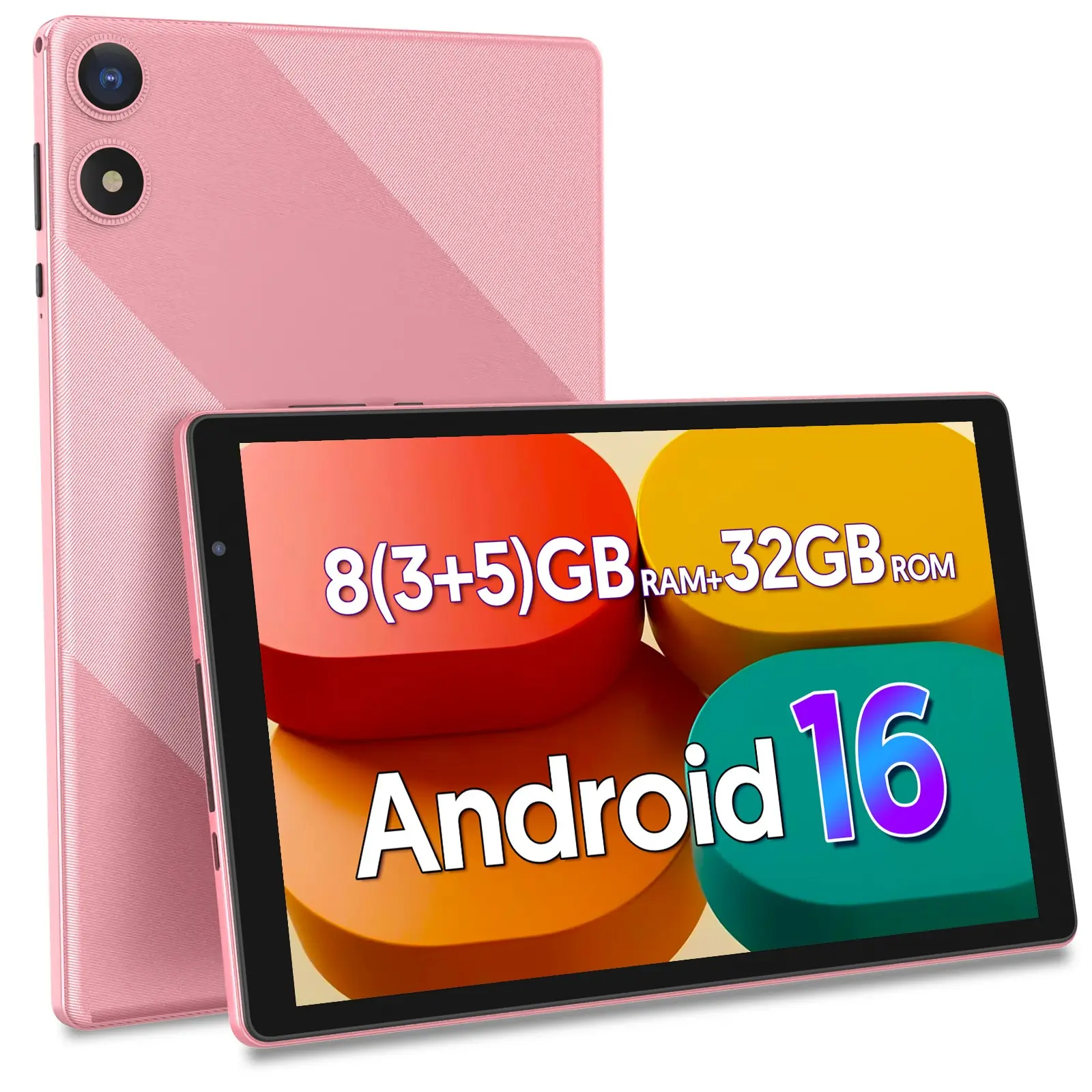 Android Tablet Computer, 10.1-Inch Screen, 5g WiFi, 8GB RAM, 32GB ROM, 6000mah Battery, Bluetooth-compatible, Dual Cameras, Metal Body, Perfect Gift