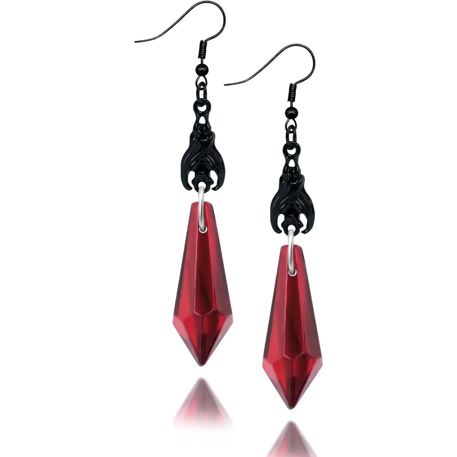 Halloween Earrings for Women Dangle Bat Earrings Goth Earring Victorian Earring Halloween Accessories Gothic  Goth Gifts for Women Vampire Costume Accessories Gothic Decorations