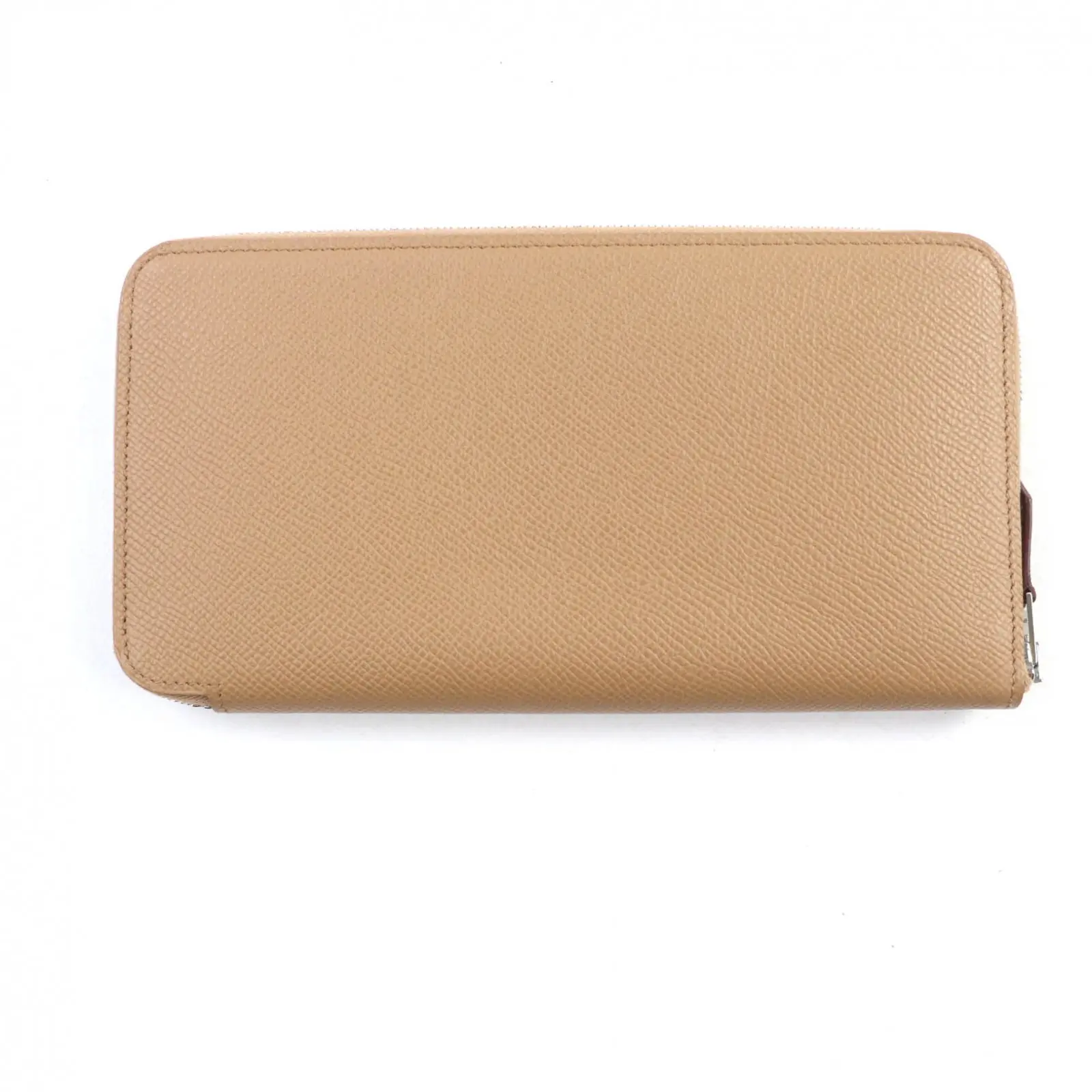 Pre-owned HERMÈS Calfskin Small Leather Goods Hermes Azap Epsom Long Wallet