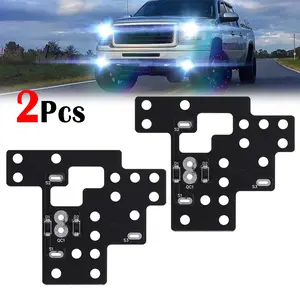 Dazone 2Pcs All Lights On Module 6 High Mod for Chevy Silverado GMC Sierra 1500/2500/3500 Classic 2003-2007