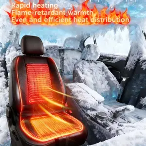 Cars Quick Heating Winter Seat Cushion, for Cars Trucks SUV Van, and cozy warmth, for travel Cold Weather Vehicle, Car Interior Accessories, Pickup Seat Cushion