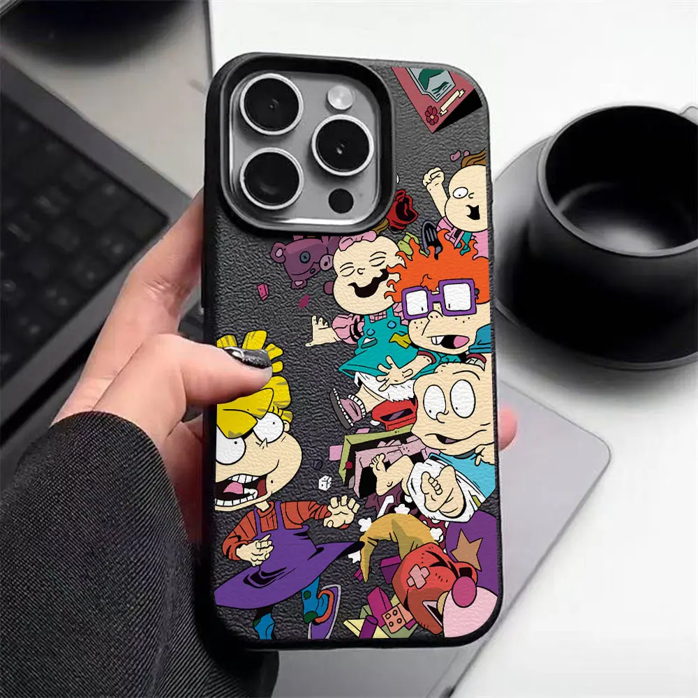 Elegant and high-end creative classic cartoon character R-Rugrats P-Paris phone case suitable for iPhone 17/16/15/14/13/12/11/X/XS/XSMAX, a holiday gift for friends, family, and yourself, Cover, Accessories, Smartphone, Cellphone,summerwins