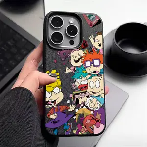 Elegant and high-end creative classic cartoon character R-Rugrats P-Paris phone case suitable for iPhone 17/16/15/14/13/12/11/X/XS/XSMAX, a holiday gift for friends, family, and yourself, Cover, Accessories, Smartphone, Cellphone,summerwins summerwins