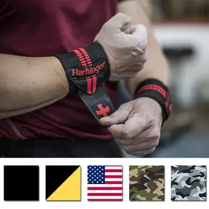 Harbinger 18" Red Line Weight Lifting Wrist Wraps