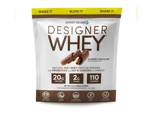 Chocolate Designer Whey 4lb Bag: 100% Whey Protein Powder | Designer Protein®