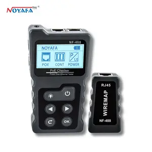 [Official] NOYAFA NF-488 Portable PoE Checker & Wiremap Tester for Installment and maintenance of Security Monitoring, Communication Wiring, and other Weak Current System