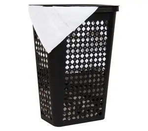 Mind Reader Slim Tapered Laundry Hamper with Lid