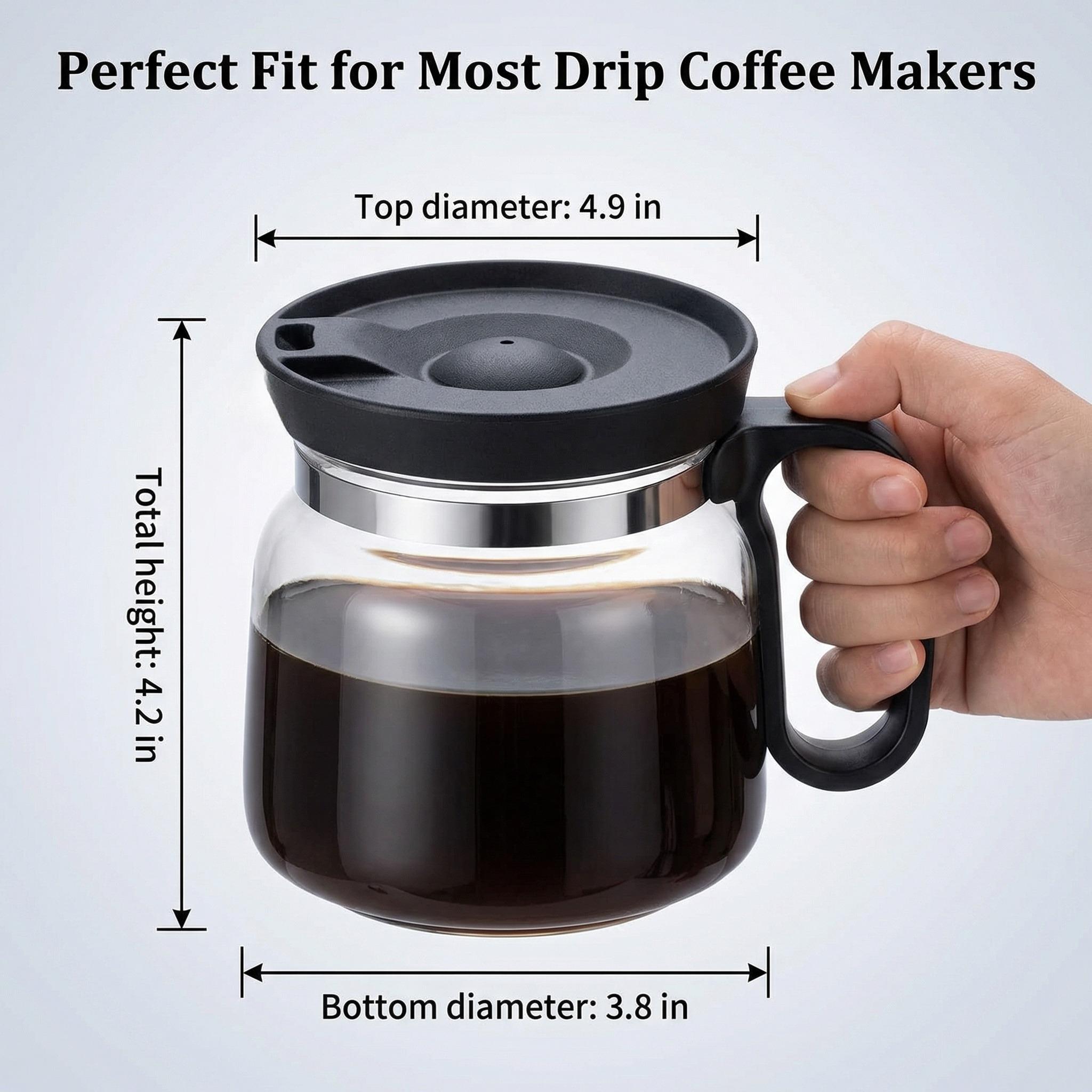 Coffee Mug with Lid 16oz Glass Creative Cup, Coffee Lovers' Top Choice, Dimensions: 4.9inches tall, 3.8 inches wide, Includes Coaster, Ergonomic Handle Design,MothersDay gift, a little surprise for your loved one